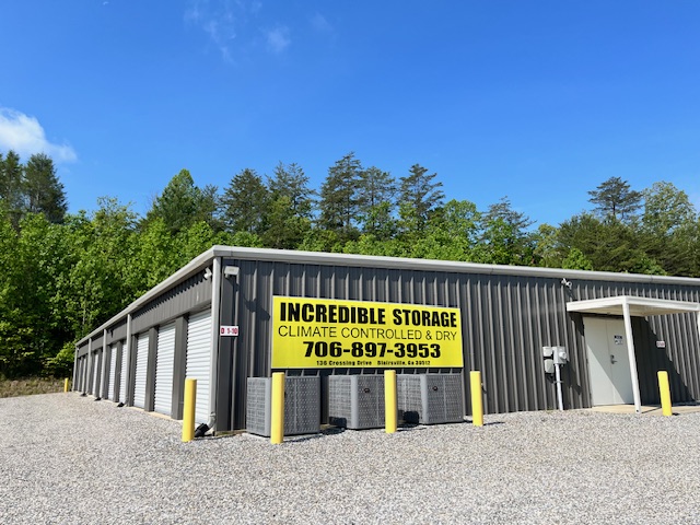 Incredible Storage climate-controlled building at 136 Crossing Drive in Blairsville, Georgia